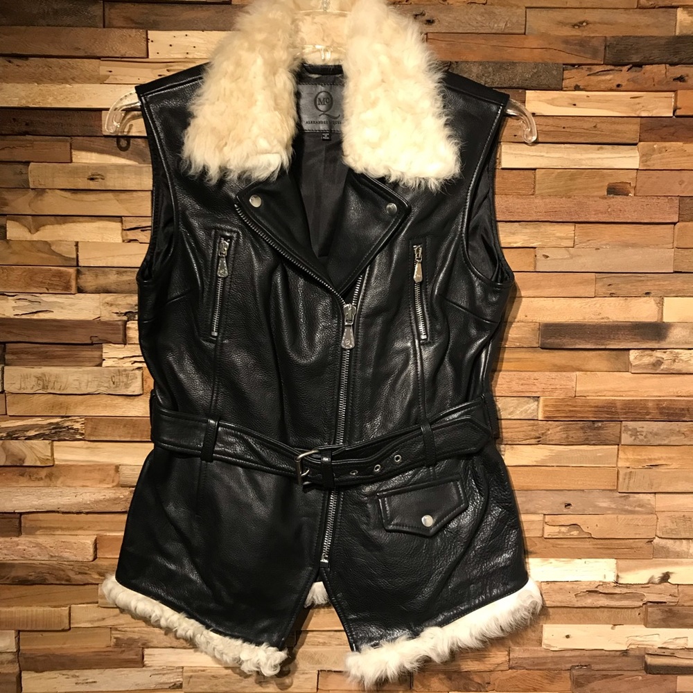 Alexander McQueen Leather Vest